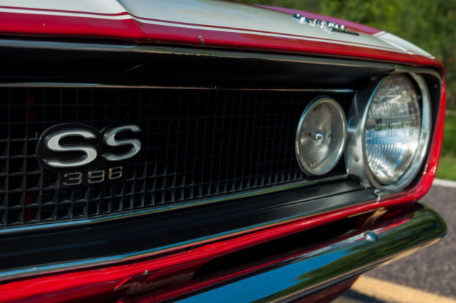 1967 Red Chevrolet Camaro Coupe