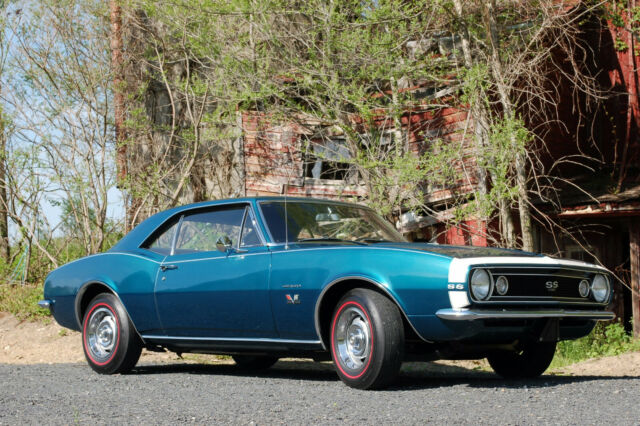 1967 Blue Chevrolet Camaro Coupe