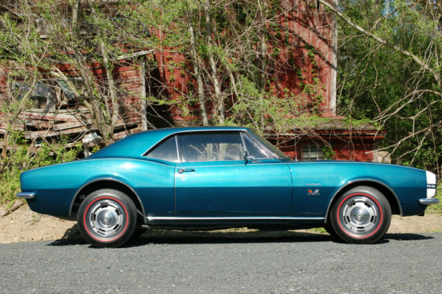 1967 Blue Chevrolet Camaro Coupe