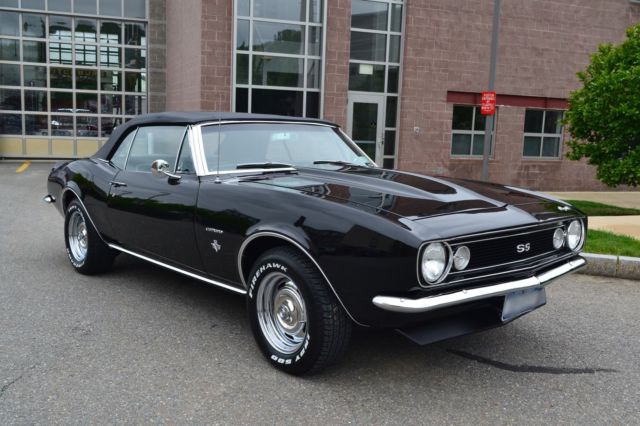 1967 Blue Chevrolet Camaro Convertible