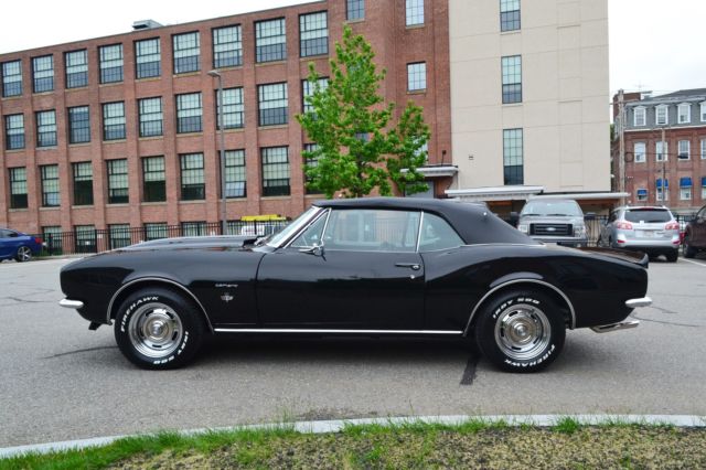 1967 Blue Chevrolet Camaro Convertible