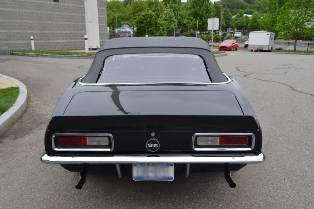 1967 Blue Chevrolet Camaro Convertible