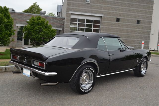 1967 Blue Chevrolet Camaro Convertible