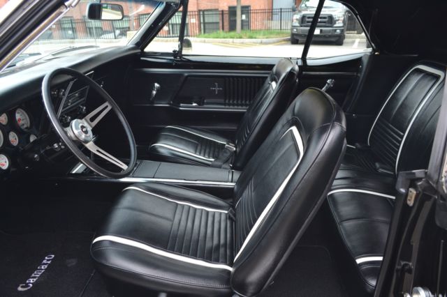 1967 Blue Chevrolet Camaro Convertible