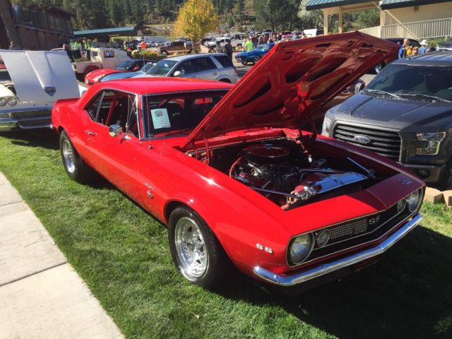 1967 Red Chevrolet Camaro Coupe