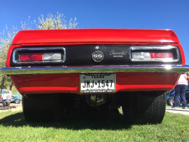 1967 Red Chevrolet Camaro Coupe
