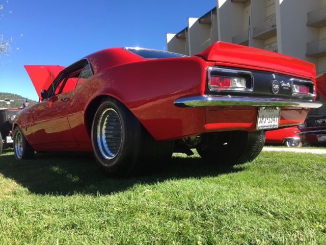 1967 Red Chevrolet Camaro Coupe