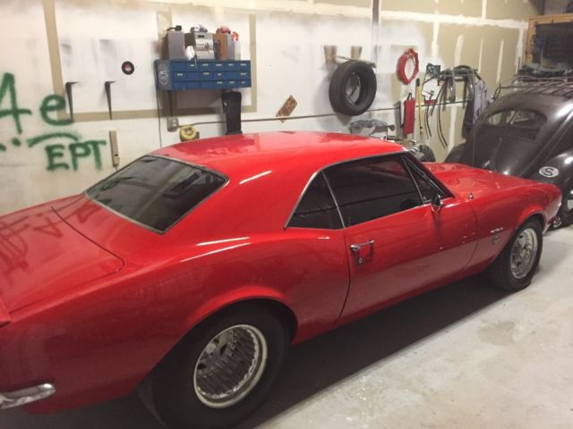 1967 Red Chevrolet Camaro Coupe