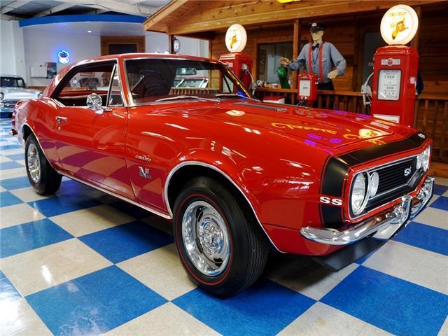 1967 Red Chevrolet Camaro --