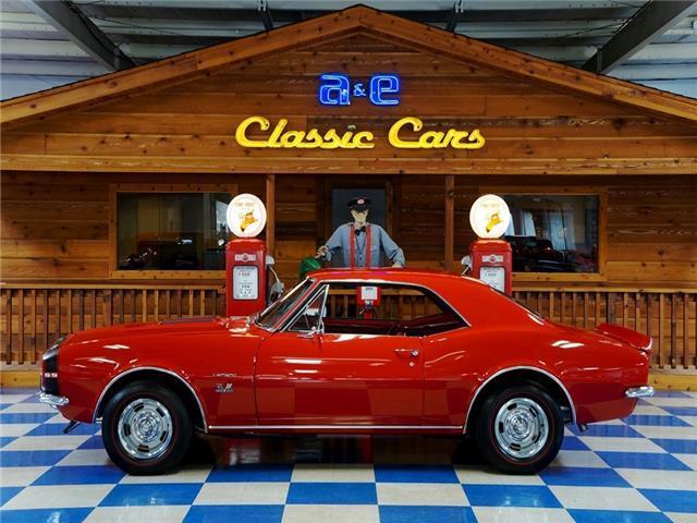 1967 Red Chevrolet Camaro --