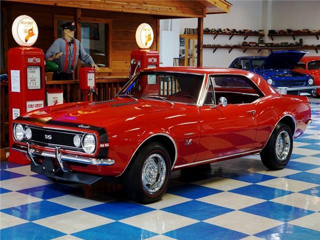 1967 Red Chevrolet Camaro --