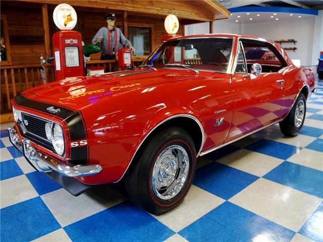 1967 Red Chevrolet Camaro --