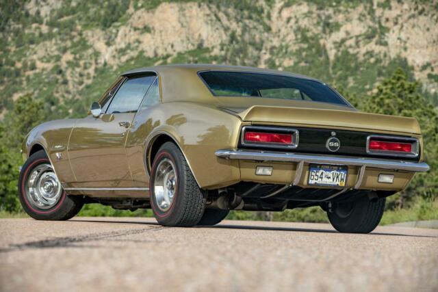 1967 Gold Chevrolet Camaro --
