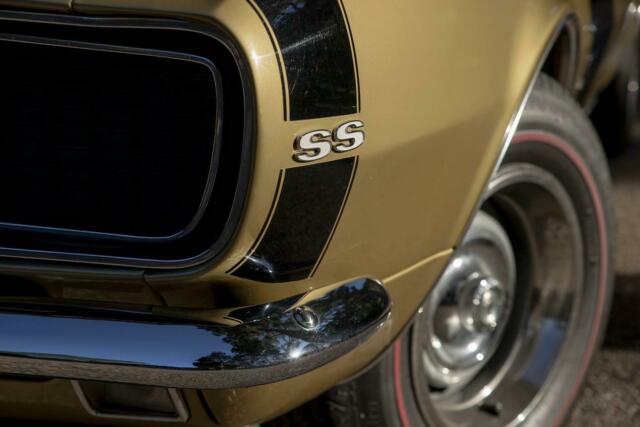 1967 Gold Chevrolet Camaro --
