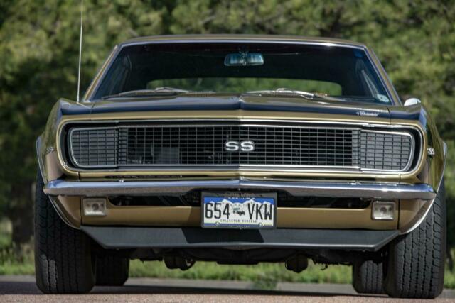 1967 Gold Chevrolet Camaro --