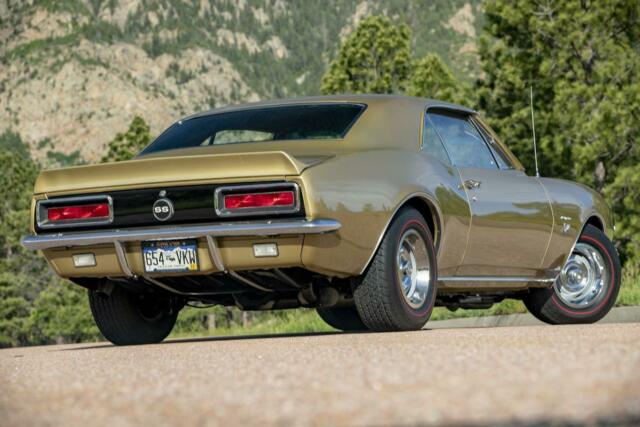 1967 Gold Chevrolet Camaro --