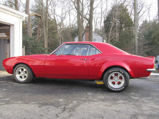 1967 Red Chevrolet Camaro Coupe