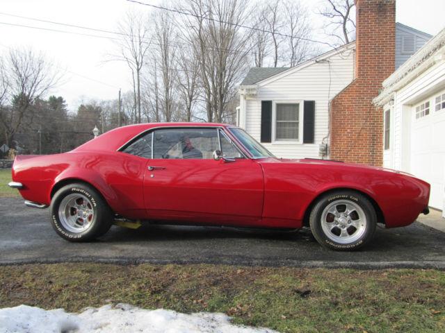 1967 Red Chevrolet Camaro Coupe