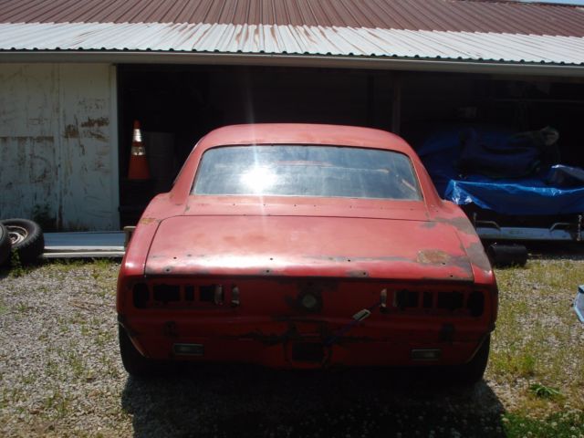 1967 Orange Chevrolet Camaro Coupe