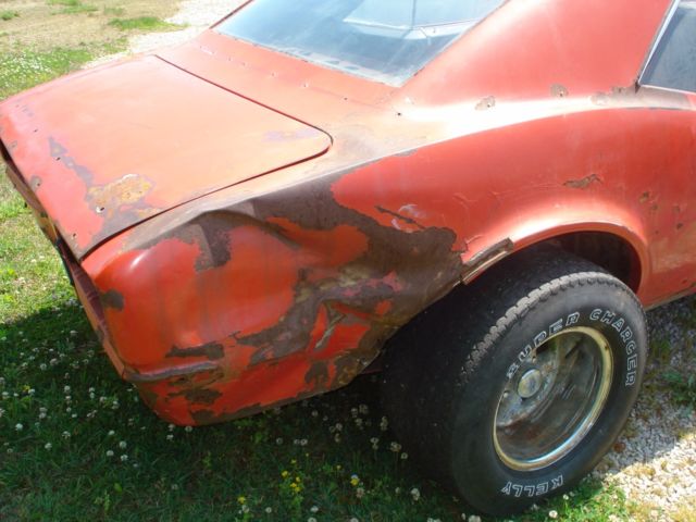 1967 Orange Chevrolet Camaro Coupe