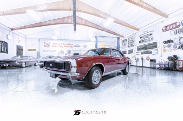 1967 Madera Maroon Chevrolet Camaro 2dr coupe