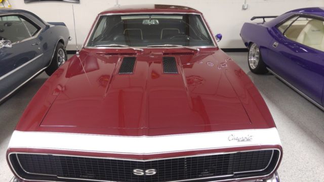 1967 Madera Maroon Chevrolet Camaro 2dr coupe