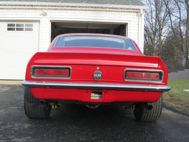 1967 Red Chevrolet Camaro Coupe