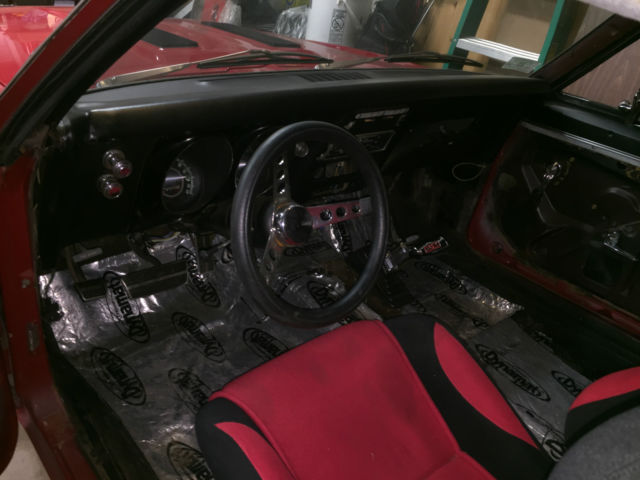 1967 Red Chevrolet Camaro Coupe