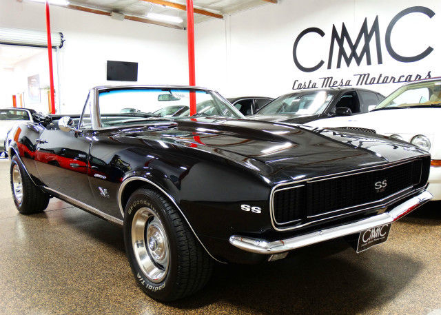 1967 Red Chevrolet Camaro Convertible