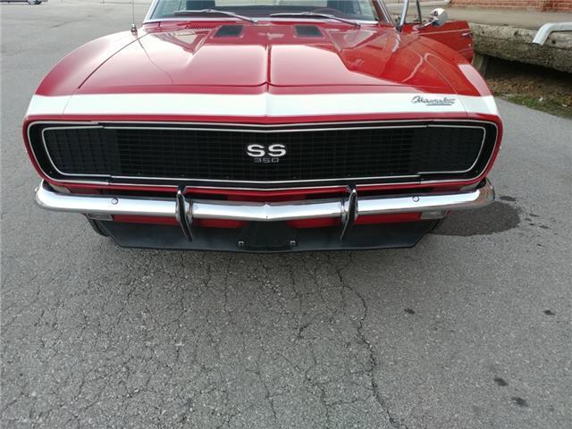 1967 Red Chevrolet Camaro Convertible