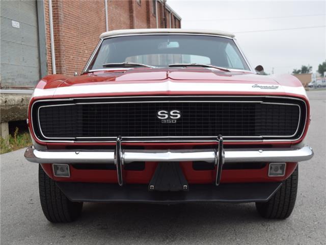 1967 Red Chevrolet Camaro Convertible