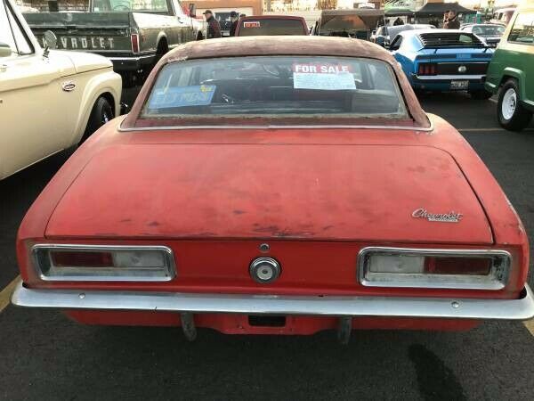 1967 Red Chevrolet Camaro Coupe