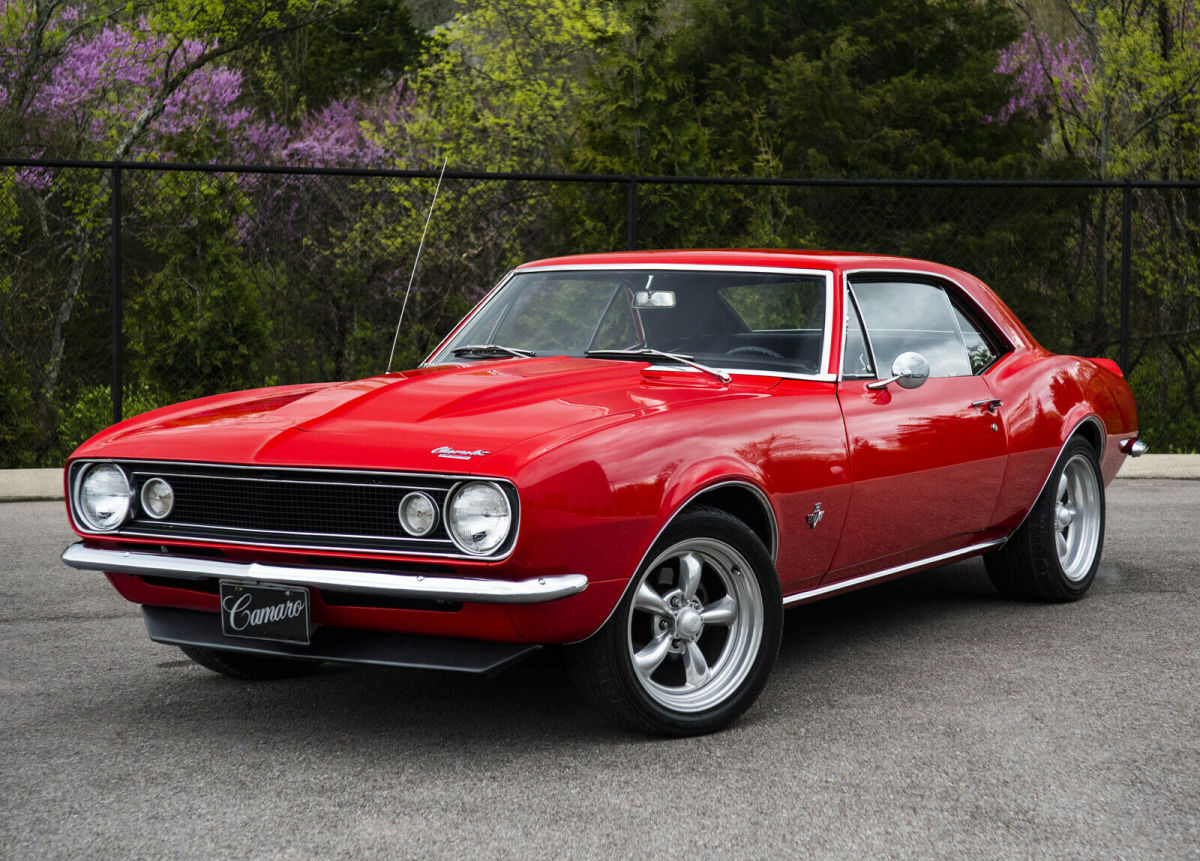 1967 Red Chevrolet Camaro