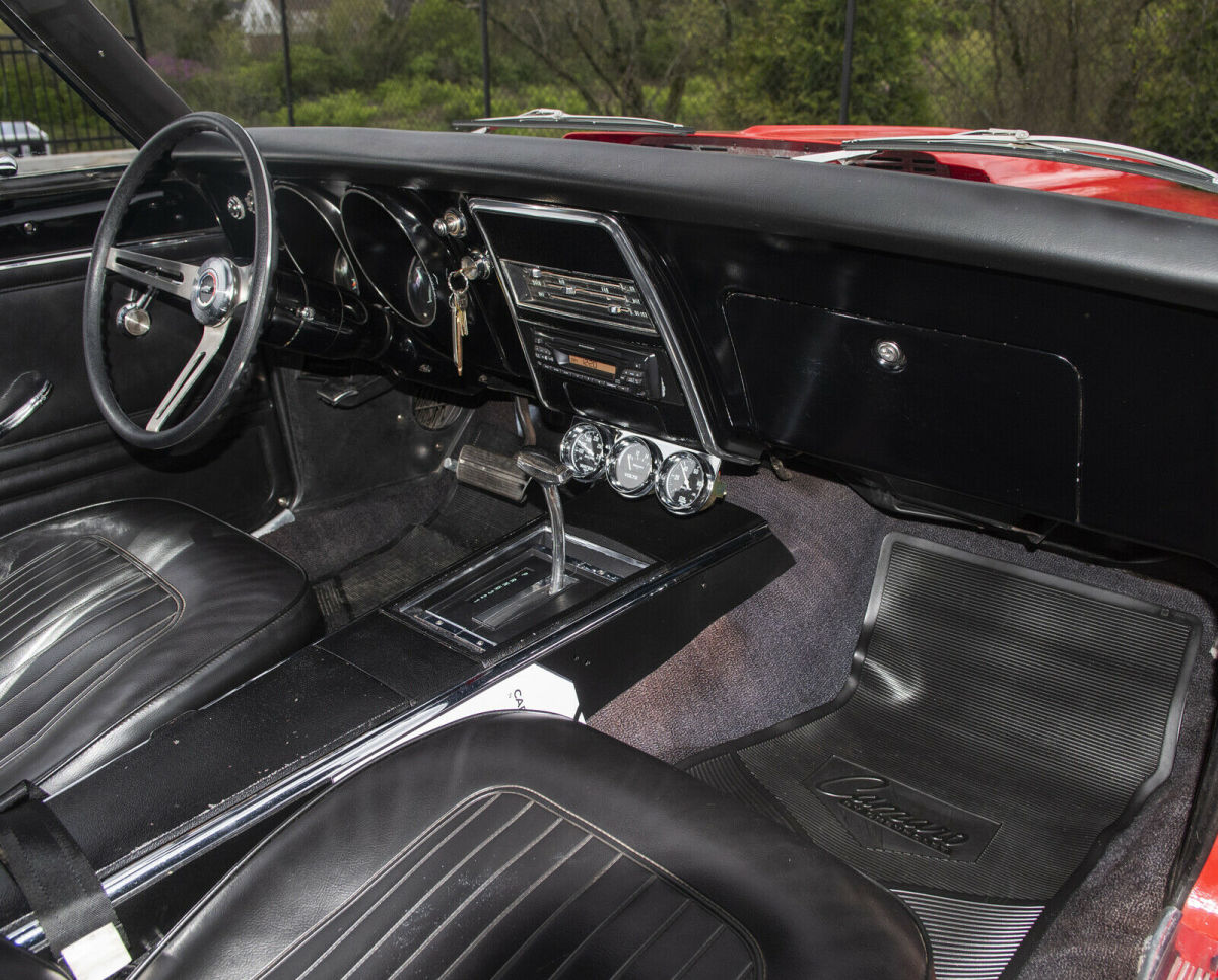 1967 Red Chevrolet Camaro