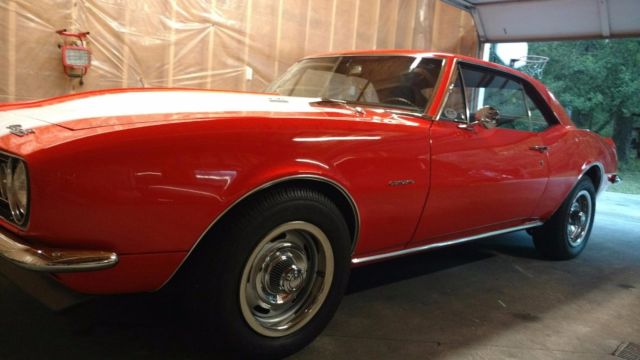 1967 Hugger Orange w/ White Stripes Chevrolet Camaro Coupe