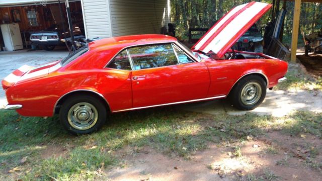 1967 Hugger Orange w/ White Stripes Chevrolet Camaro Coupe