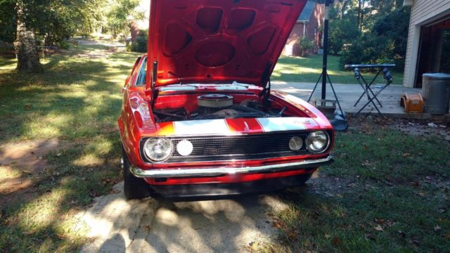 1967 Hugger Orange w/ White Stripes Chevrolet Camaro Coupe