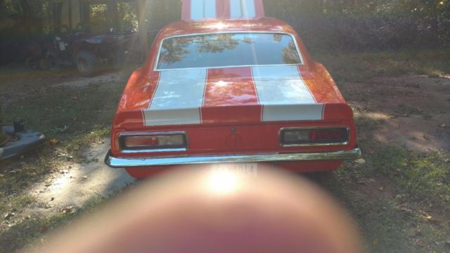 1967 Hugger Orange w/ White Stripes Chevrolet Camaro Coupe
