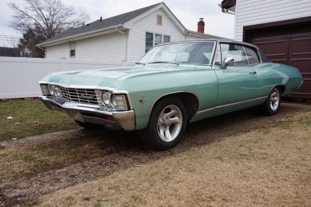 1967 Green Chevrolet Capriceold Coupe