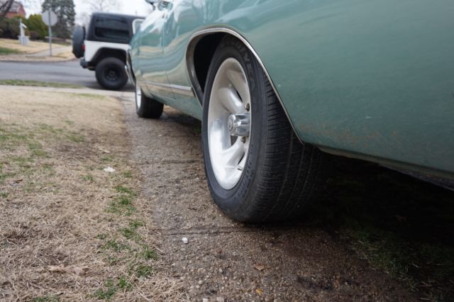 1967 Green Chevrolet Capriceold Coupe