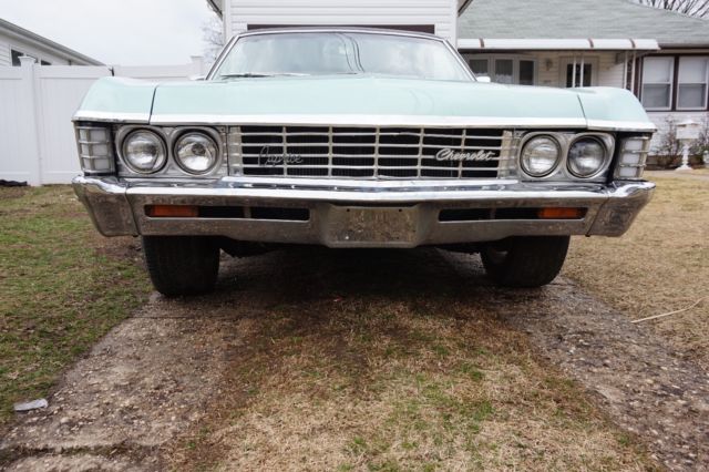 1967 Green Chevrolet Capriceold Coupe