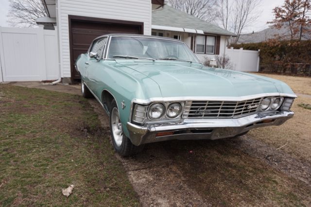 1967 Green Chevrolet Capriceold Coupe