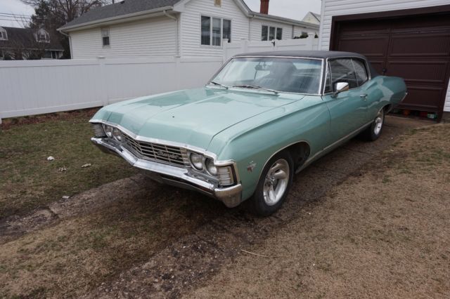 1967 Green Chevrolet Capriceold Coupe