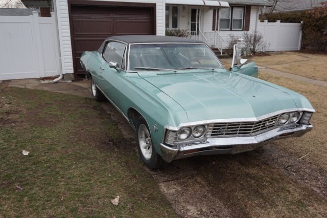 1967 Green Chevrolet Capriceold Coupe