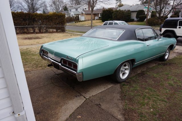 1967 Green Chevrolet Capriceold Coupe