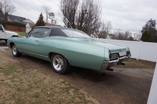 1967 Green Chevrolet Capriceold Coupe