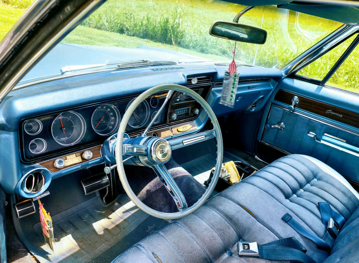 1967 Blue Chevrolet Caprice Coupe