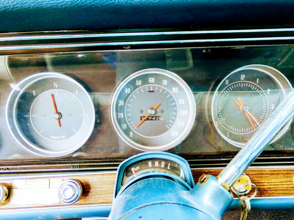 1967 Blue Chevrolet Caprice Coupe