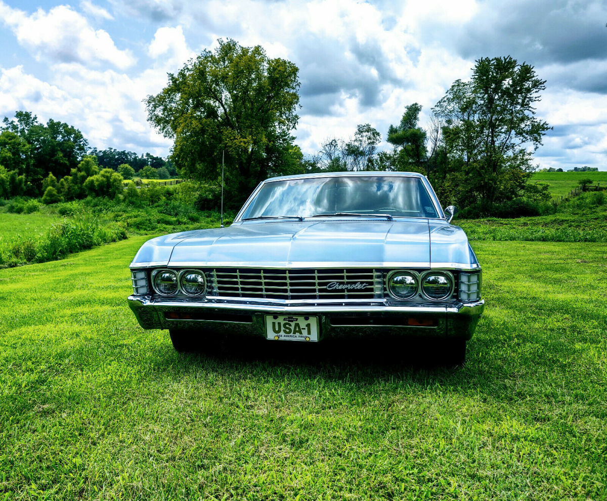 1967 Blue Chevrolet Caprice Coupe