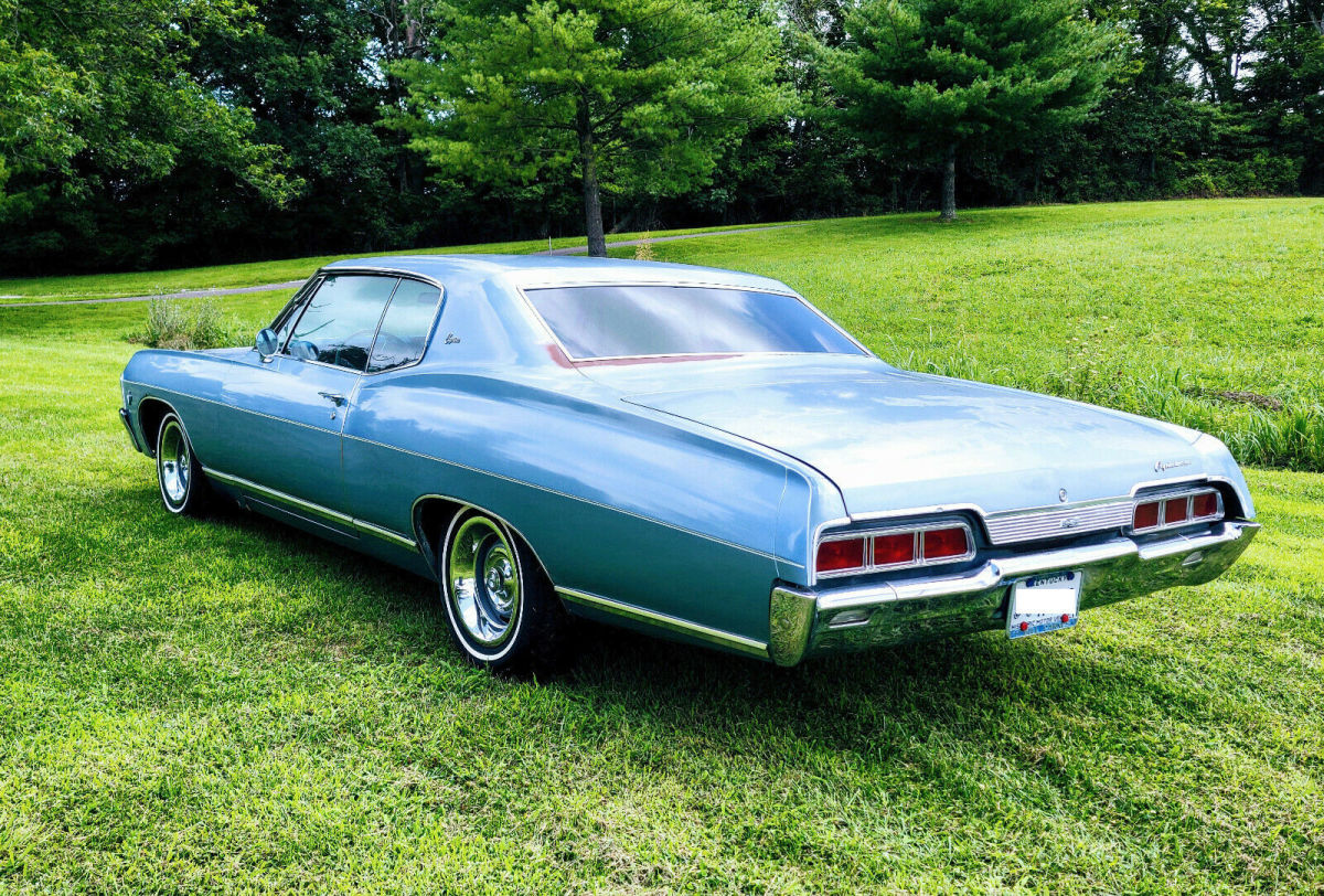 1967 Blue Chevrolet Caprice Coupe